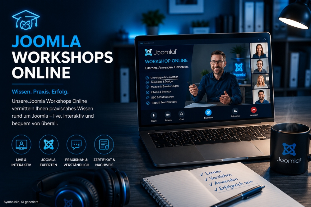 Joomla Workshops online