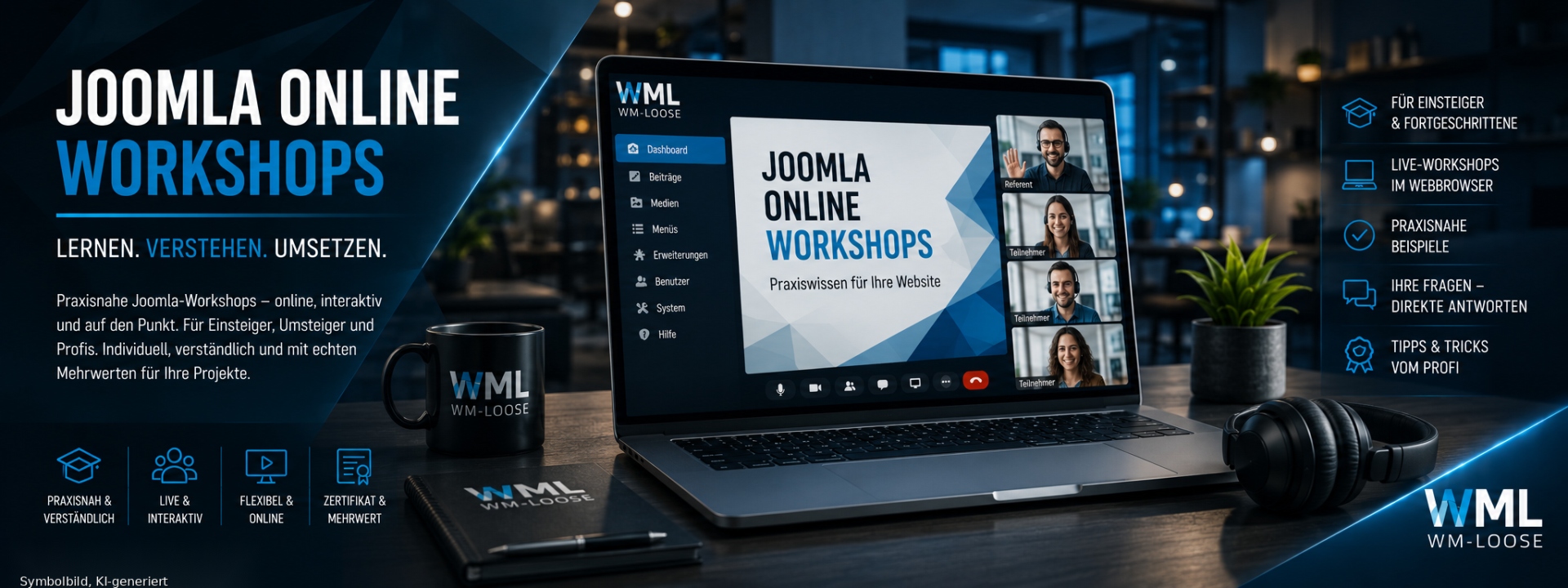 Joomla Workshops online